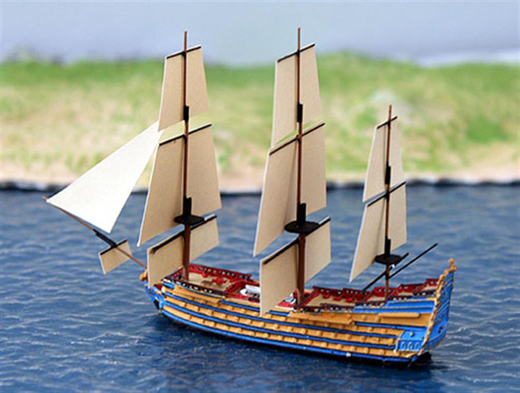 WDS 1/1250 WDS AQ 001 Le Gladiateur, French ship of the line
