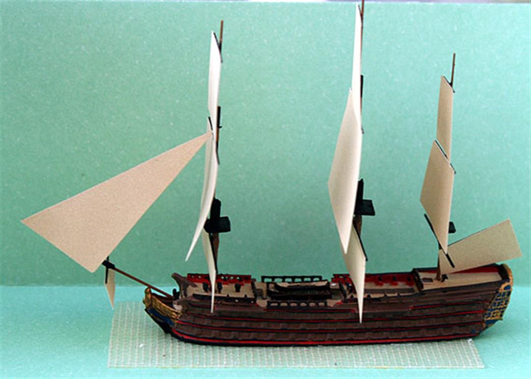 WDS WDS AQ 002 Republicaine French 110 gun ship of the line 1797 1/1250