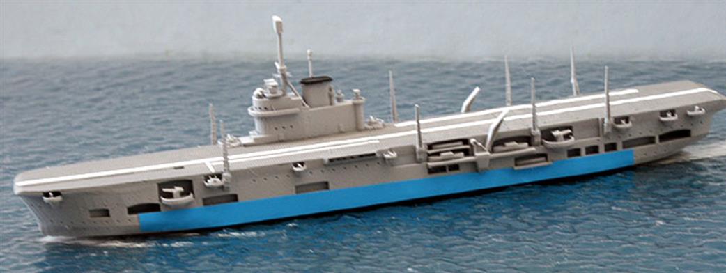 John's Model Shipyard RN201 HMS Unicorn, aircraft maintenance carrier Waterline Kit 1/1200
