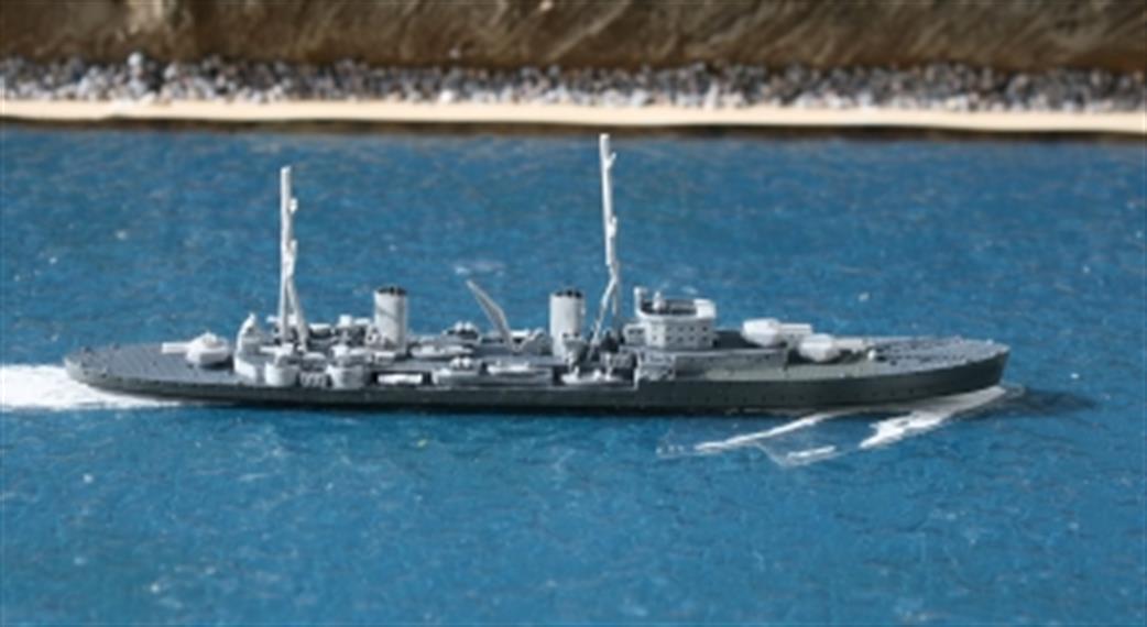 John's Model Shipyard RN303 HMS Penelope, a kit to make a model of light cruiser in WW2 1/1200