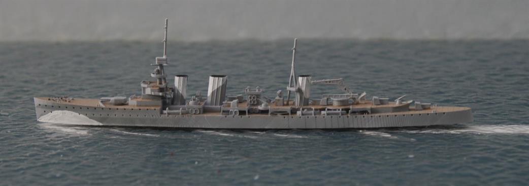 John's Model Shipyard 1/1200 RN324 HMS Enterprise 1/1200 scale waterline 3D-printed kit