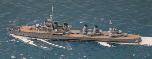 Aigle  was the name ship of this class of French destroyers. The kit  is designed and 3D printed by John's Model Shipyard MN503.