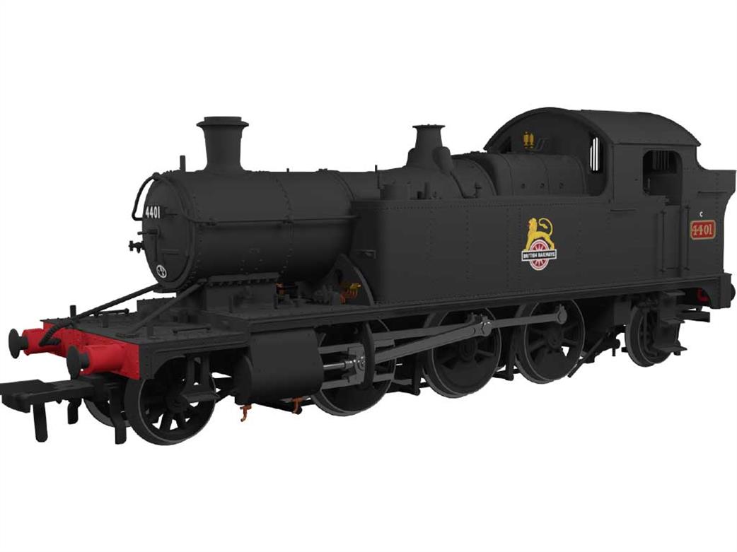 Rapido Trains OO 951008 BR 4401 GWR Churchward 44xx Class Small Prairie 2-6-2T Black Early Emblem