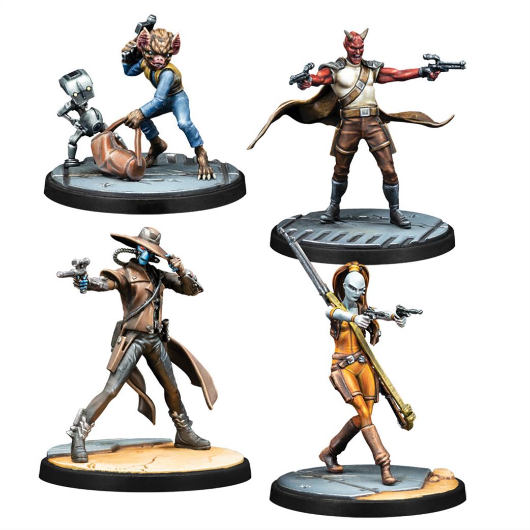 Atomic Mass Games  SWP09 Fistful of Credits Cad Bane Squad Pack for Star Wars Shatterpoint