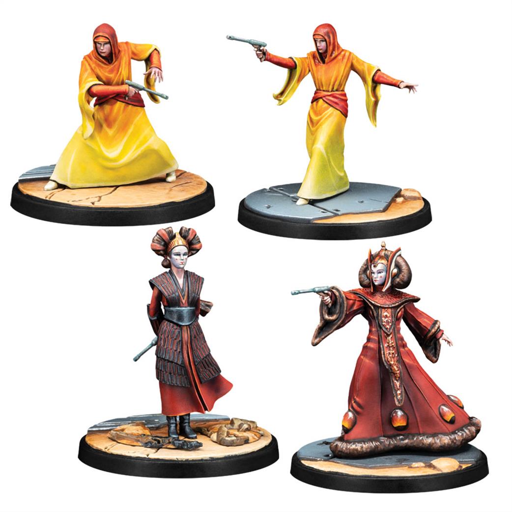 Atomic Mass Games  SWP15 We Are The Brave Padme Amidala Squad Pack for Star Wars Shatterpoint
