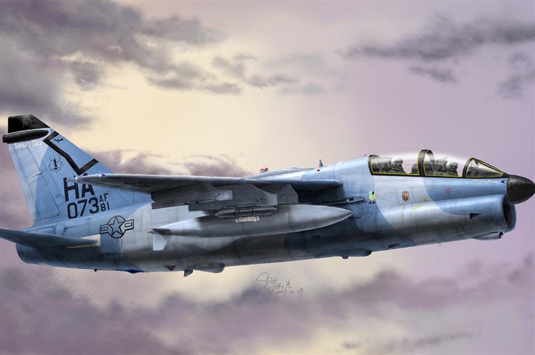 Hobbyboss 1/48 80347 A-7K Corsair II  US Light Bomber Plastic Kit