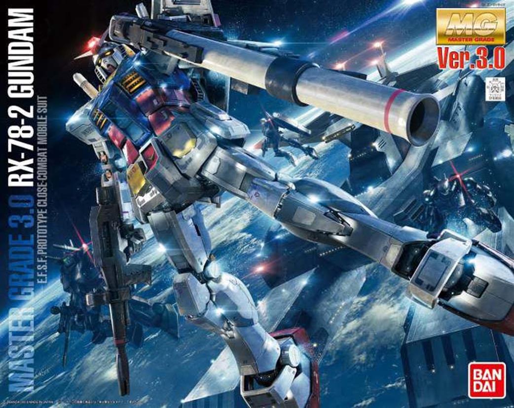 Bandai 1/100 33643 MG Gundam RX-78-2 Ver 3.0