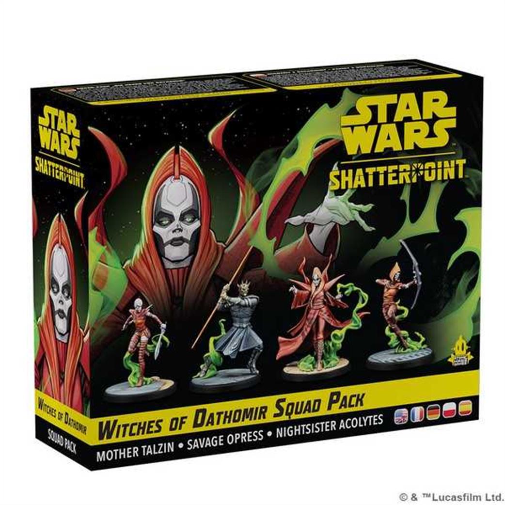 Atomic Mass Games  SWP07 Witches of Dathomir Mother Talzin Squad Pack for Star Wars Shatterpoint