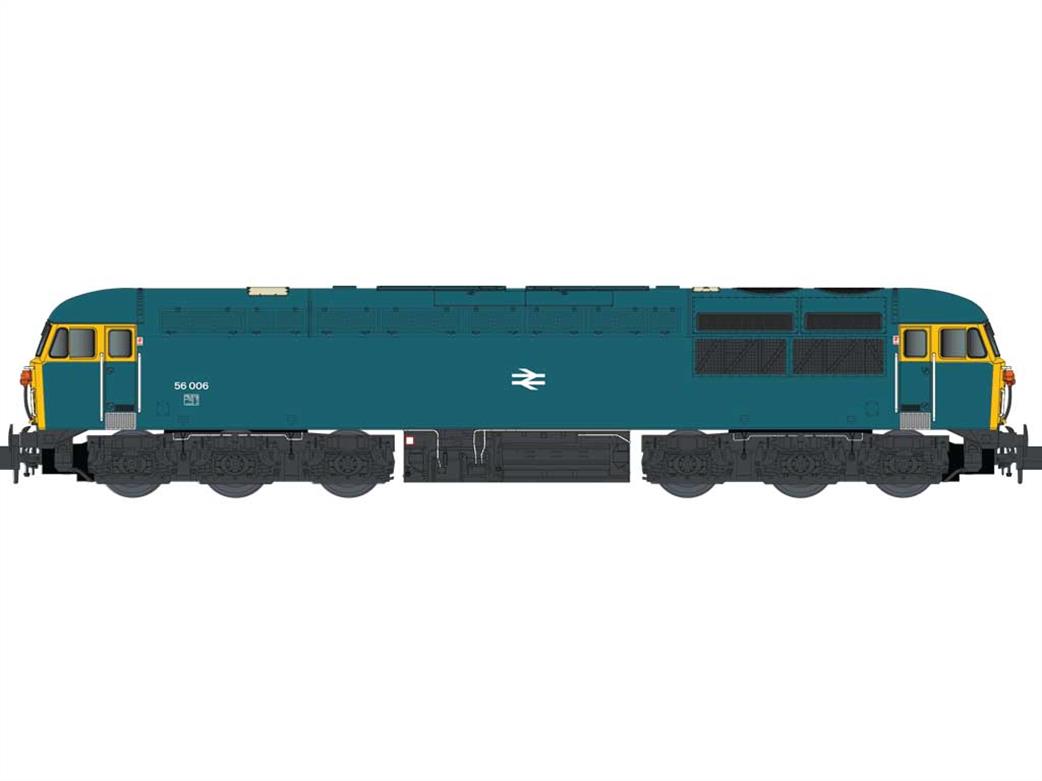 Dapol N 2D-004-015 BR 56006 Class 56 Co-Co Romanian Built Batch Rail Blue Livery