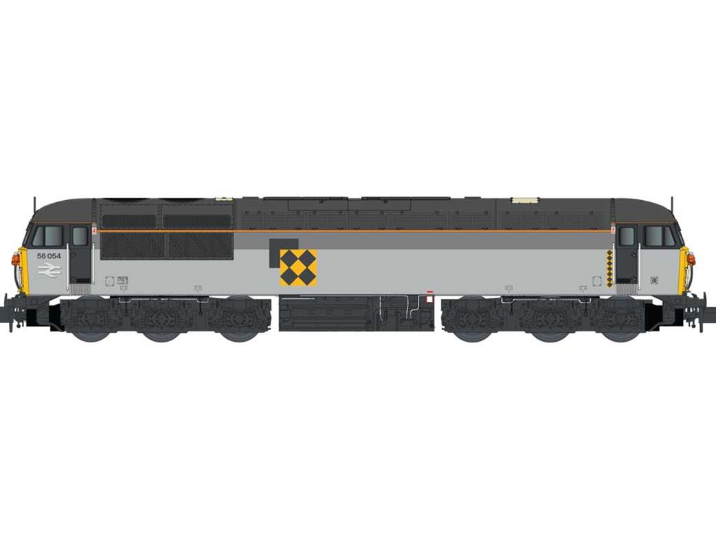 Dapol N 2D-004-016 BR Railfreight 56054 Class 56 Doncaster Built Cass 56 Triple Grey Coal Sector