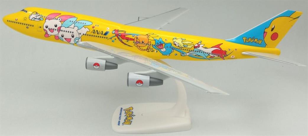 1/250 ANA747 Premier Planes Boeing B747-400 ANA Pokemon