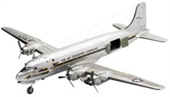 Bring history to life with revell's lovingly designed Berlin Airlift 75th Anniversary model kit. Recreated in 1/72nd scale, this model offers a breathtakingly accurate recreation of the legendary C-54 D Skymaster, better known as the “Raisin Bomber”. With 352 precisely machined parts and a wingspan of 497 mm, this model is sure to be a highlight of any collection. Although we give an age recommendation of 13 years, this model is an absolute must for any history enthusiast or model builder.