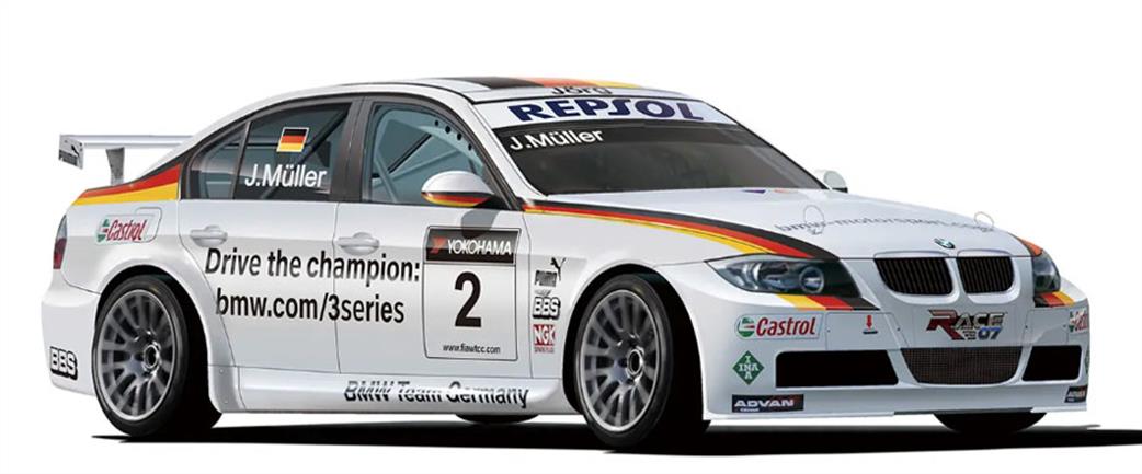 Nunu Models 1/24 24037 BMW 320si WTCC Brands Hatch 2008 Winner Kit