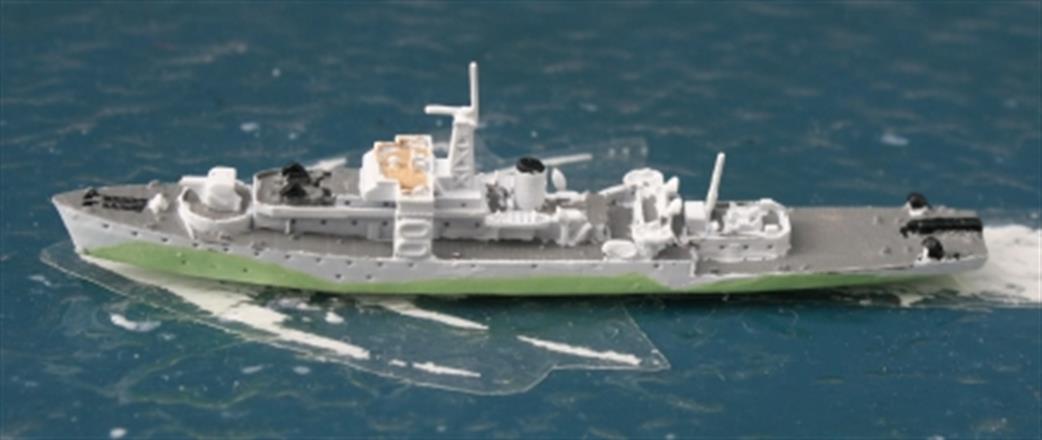 John's Model Shipyard 1/1200 RN605 Loch-class, a kit to make a Royal Navy Frigate of 1944-45