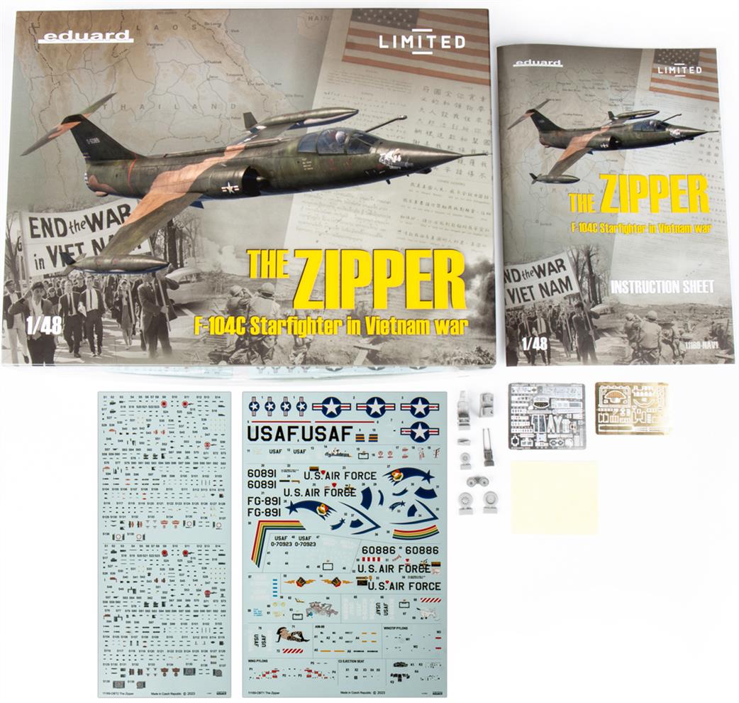 Eduard 1/48 11169 The Zipper F-104C Starfighter Limited Edition Plastic Kit