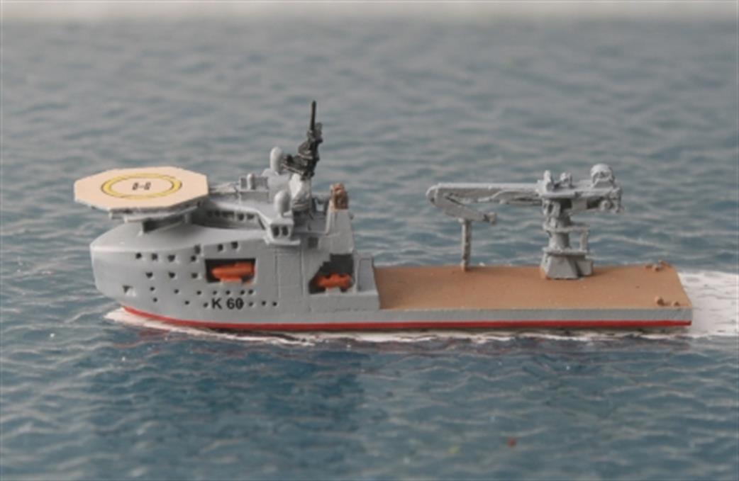 Albatros Alk348 RFA Proteus K60 Multi Role Ocean Surveillance Ship Model 1/1250