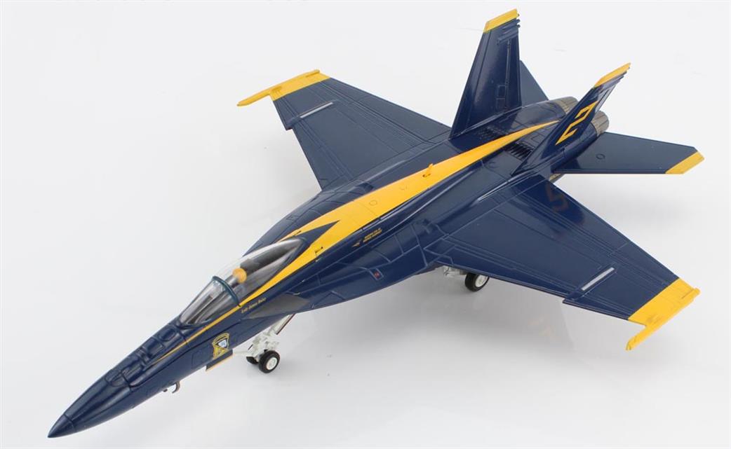 Hobby Master 1/72 HA5121C F/A-18E Blue Angels Airplane No2 US Navy 2021