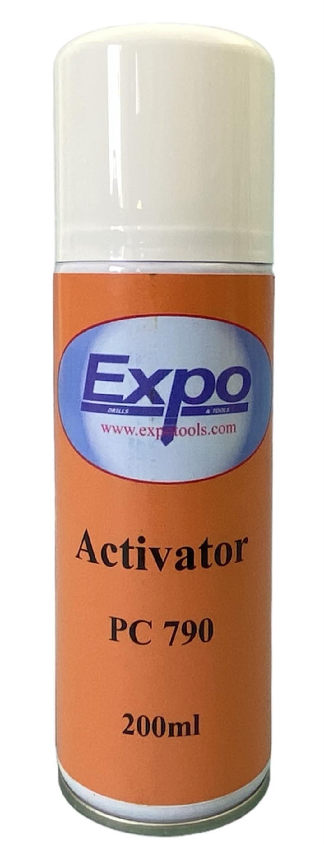 Expo  PC790 Accelerator for Super Glues 200ml Aerosol