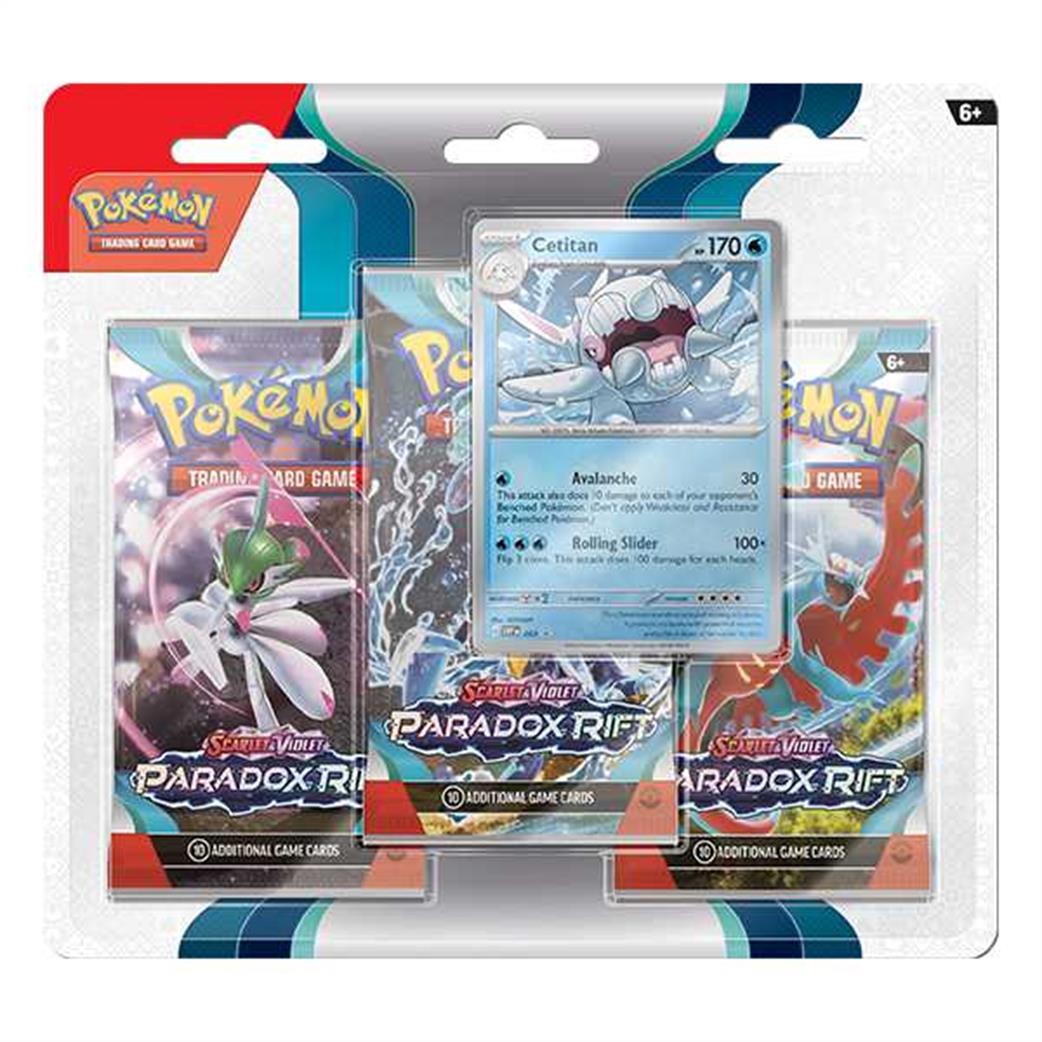 Nintendo  187-85403 Pokemon S&V Paradox Rift Triple Booster Pack