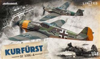 The Limited edition kit of the German WWII fighter plane Bf 109K-4 in 1/48 scale. The TWIN DECAL sheet included. Allows to build models in any two marking otions with the use of OVERTREES plastic parts and accessories. plastic parts:Eduard marking options: 9 decals: Eduard PE parts: pre-painted painting mask: yes