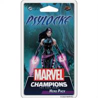 A powerful telepath and skilled martial artist, Psylocke’s psionic knives can cleave her enemies’ minds as easily as her katanas cut through their armor. As a member of both X-Force and the X-Men, she is willing to go to any lengths—and would even lay down her life—for her team. Now, Psylocke powers her way into your games of Marvel Champions: The Card Game! By switching between her Psi-Knives and Psi-Katantas, Psylocke can boost her ATK or THW stats to fit her needs, giving her unparalleled versatility. Within this Hero Pack, you will find Psylocke, her seventeen signature cards, and a full assortment of Justice cards inviting you to thwart the villains’ schemes.