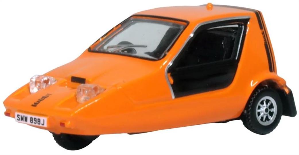 Oxford Diecast 1/76 76BUG001 Bond Bug Orange