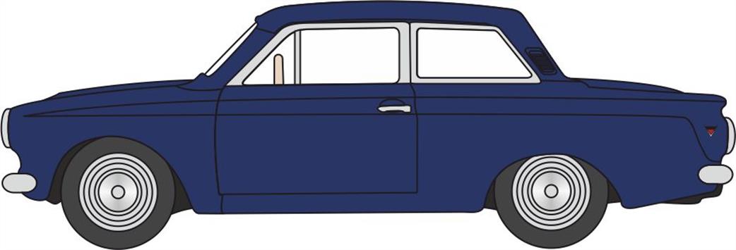 Oxford Diecast 1/76 76COR1010 Ford Cortina MkI Anchor Blue
