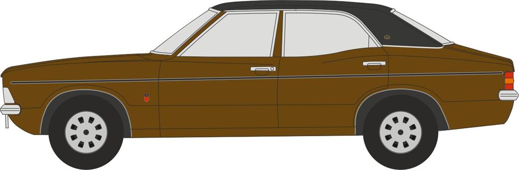 Oxford Diecast 1/76 76COR3011 Ford Cortina MkIII Tawny