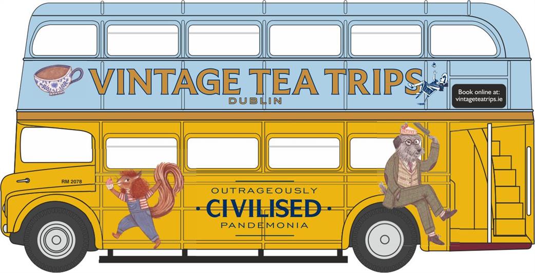 Oxford Diecast 1/76 76RM115 AEC Routemaster Vintage Tea Tours