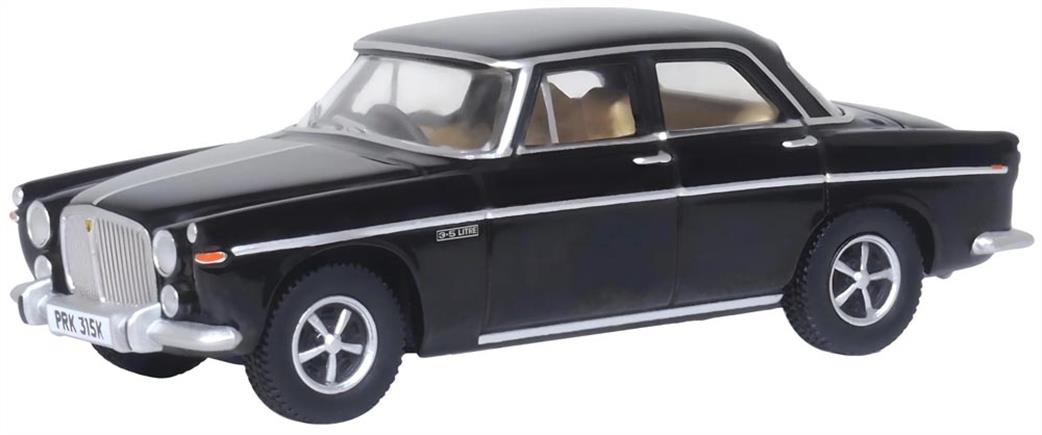 Oxford Diecast 1/76 76RP5002 Rover P5B Black Wilson Thatcher