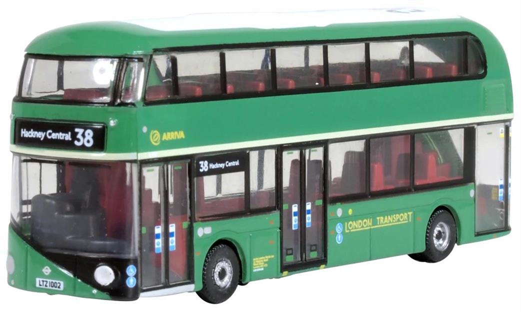 Oxford Diecast 1/148 NNR009 Arriva London Transport New Routemaster Bus Model