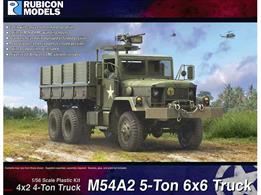 The M39 series was the primary heavy truck of the US Army and USMC forces during the Vietnam War, and was also used by the US Navy, US Air Force, and ARVN forces. The M54 was the standard cargo version of the series. This kit comes with optional driver, cabin canvas or hard top, M2HB HMG with ring mount, seat bench, and rear trunk tarpaulin top; also with open or closed tailgate.
