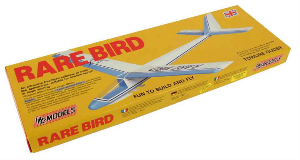 DPR  DPR1007 Rare Bird Laser Cut Free Flight Balsawood Kit