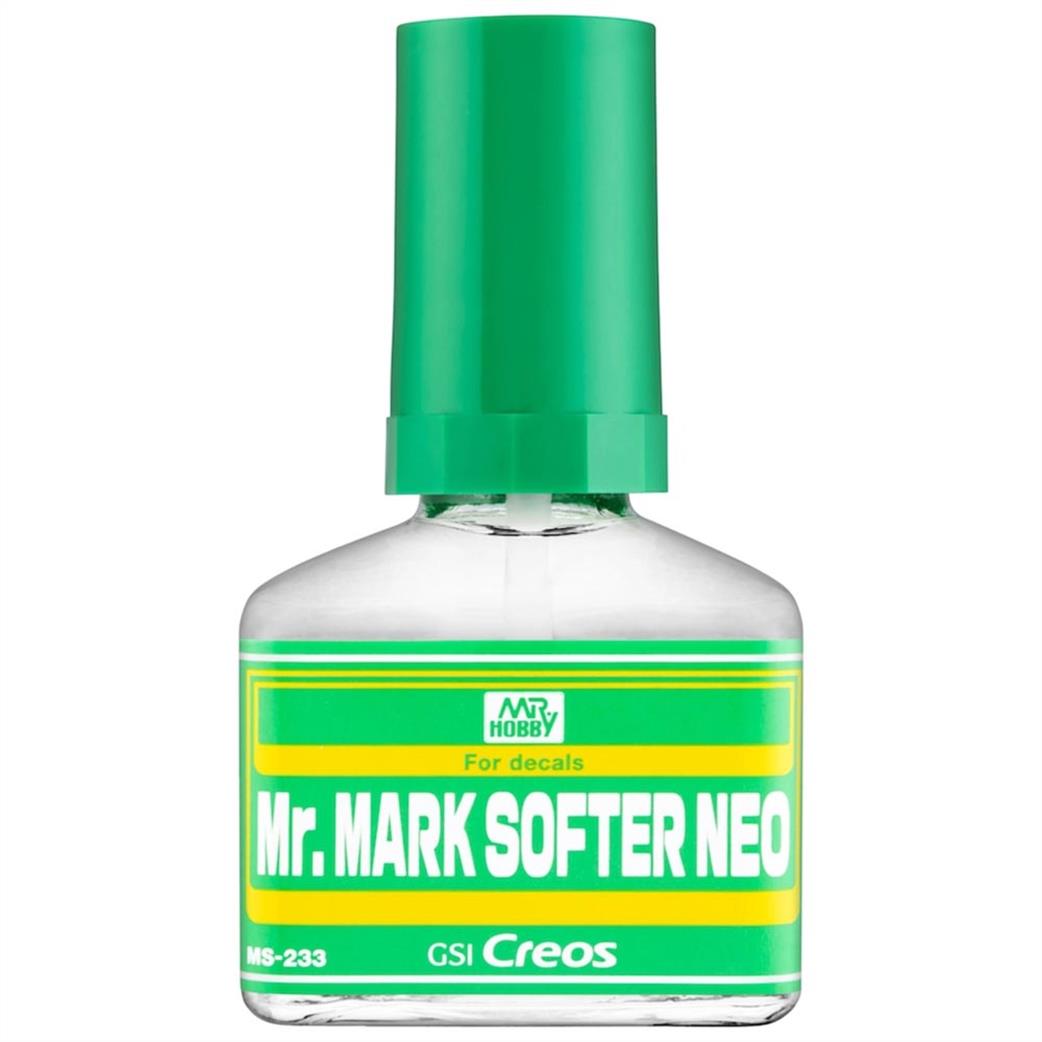 Gunze Sangyo  MS231 Mr Mark Softer Decal Solution 40ml Glass Bottle New Formula