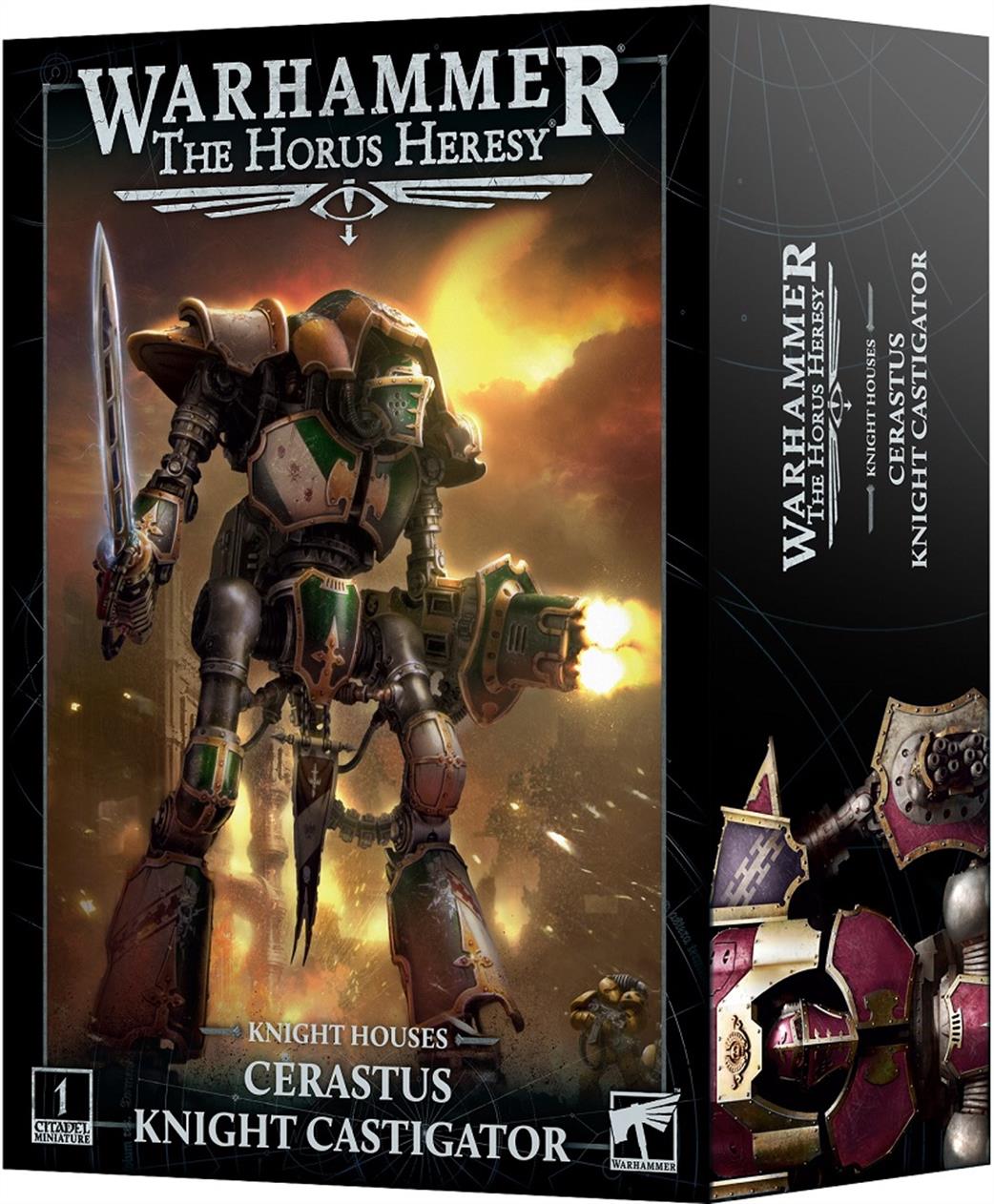 Games Workshop 25mm 31-66 Horus Heresy Cerastus Knight Castigator