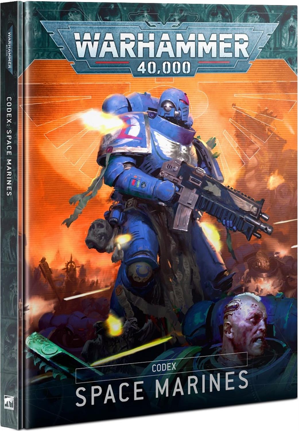Games Workshop 60030101061 Space Marines Hardback 40K Codex 10th Edition Book