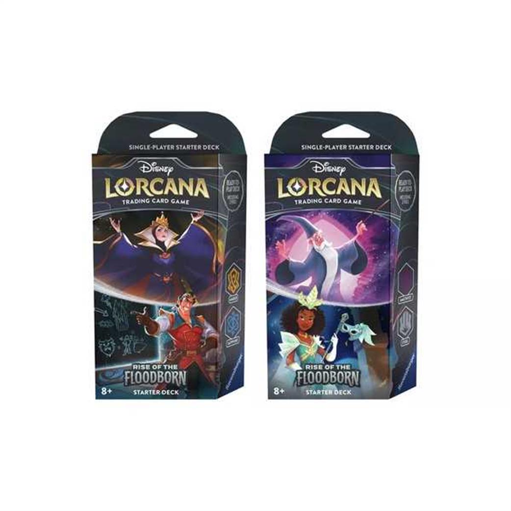 Ravensburger  1109823D Disney Lorcana Rise of the Floodborn Starter Deck