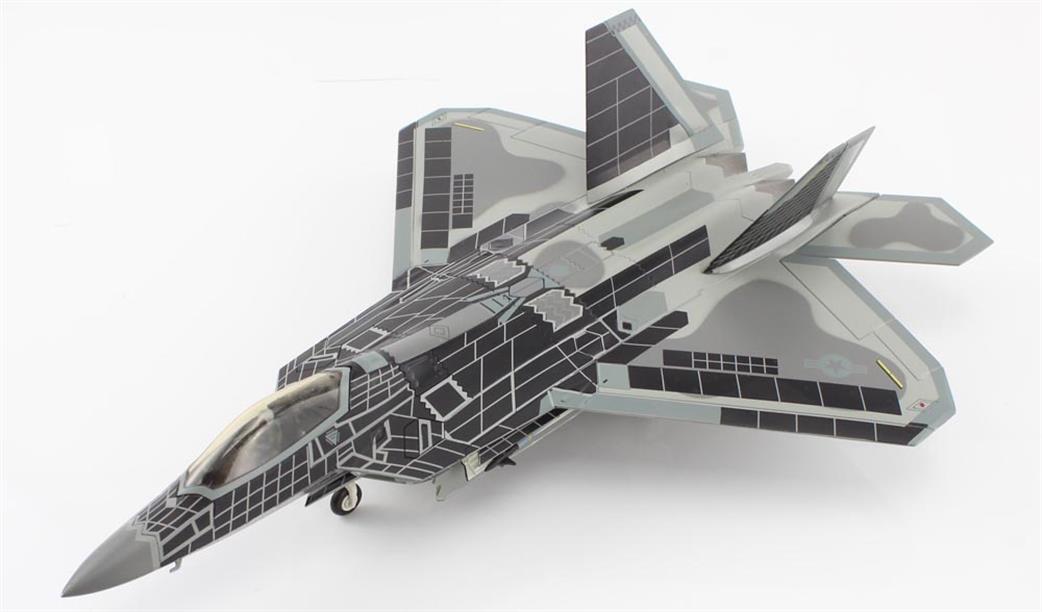 Hobby Master 1/72 HA2828 F-22A Raptor Symbiote USAF Jet Fighter Model