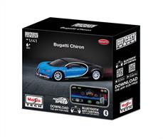 Maisto M82650-02 1/41 Bugatti Chrion 2024 RC w/iPhone App Bluetooth Control