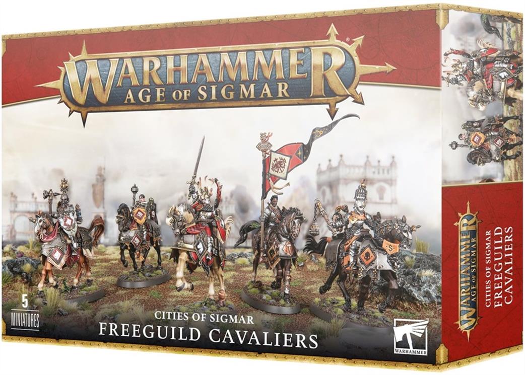 Games Workshop 28mm 86-07 Cities of Sigmar Freeguild Cavaliers