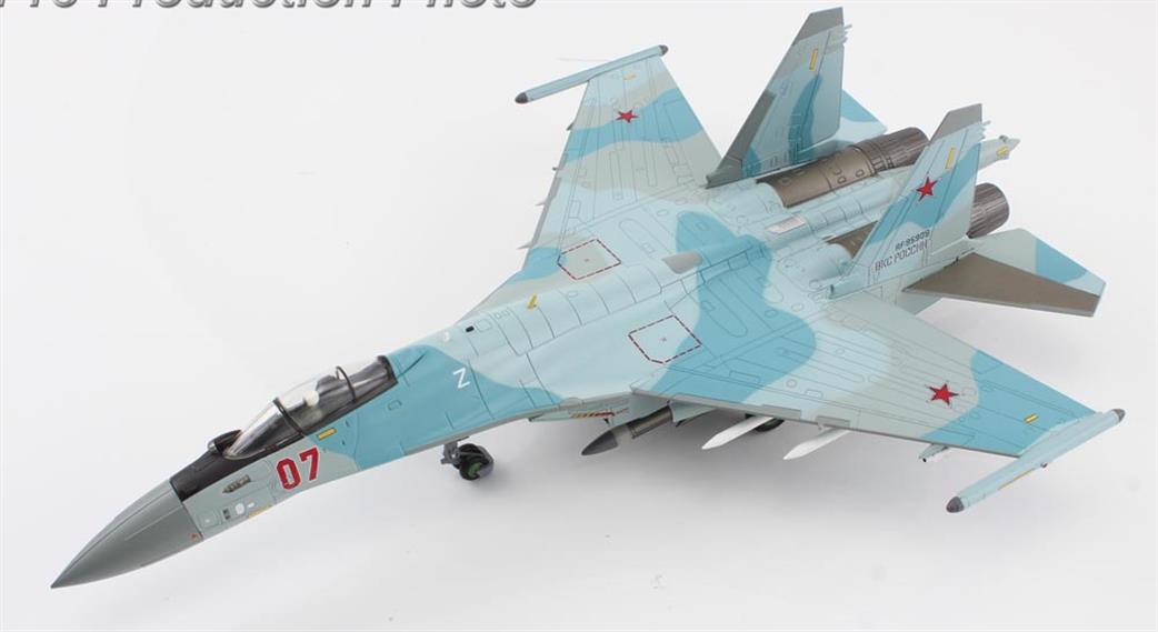 Hobby Master 1/72 HA5715 Su-35S Flanker E Red 076 Russian Air Force Syria 2023