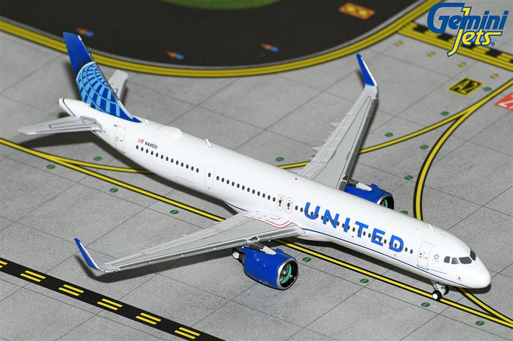 Gemini Jets 1/400 GJUAL2245 United Airlines Airbus A321 Neo N44501