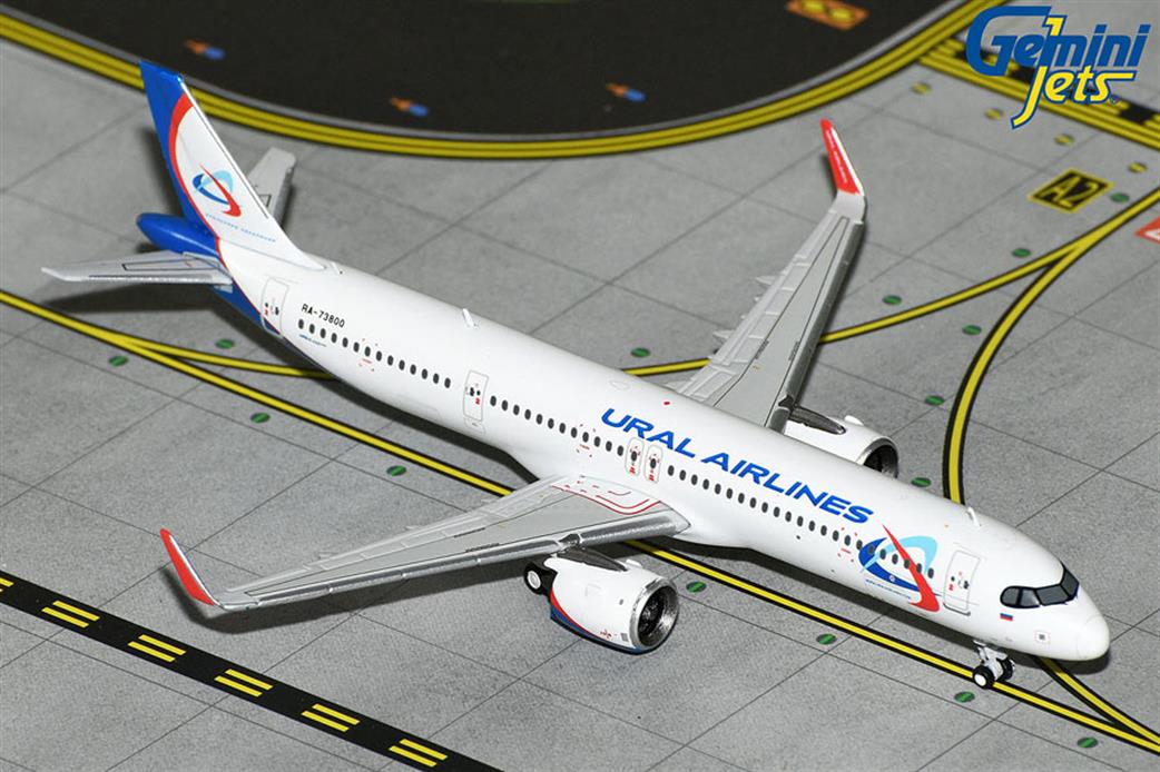 Gemini Jets 1/400 GJSVR2195 Ural Airlines Airbus A321 Neo RA-73800