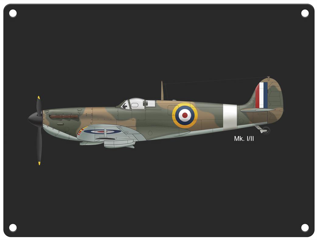 Coach House Partners  CHP0160 Spitfire Metal Sign