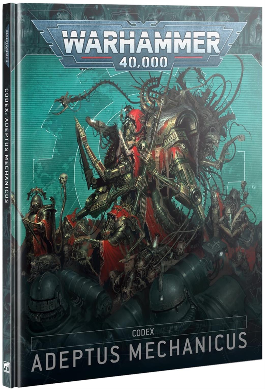 Games Workshop 60030116008 Adeptus Mechanicus Hardback 40K Codex 10th Edition Book