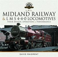 9781526772503 Midland Railway and L M S 4-4-0 LocomotivesThe book covers the period from the first Midland 4-4-0 built in 1876 to the last LMS 2P withdrawn in 1962 and includes performance logs, weight diagrams and dimensions and statistical details of each locomotive.Author: David Maidment.Publisher: Pen &amp; SwordHardback. 352pp. 25cm by 24cm.