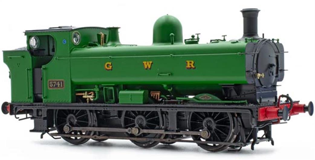 Accurascale OO ACC2971 GWR 5741 57xx Class 0-6-0PT Pannier Tank Green Lettered G W R