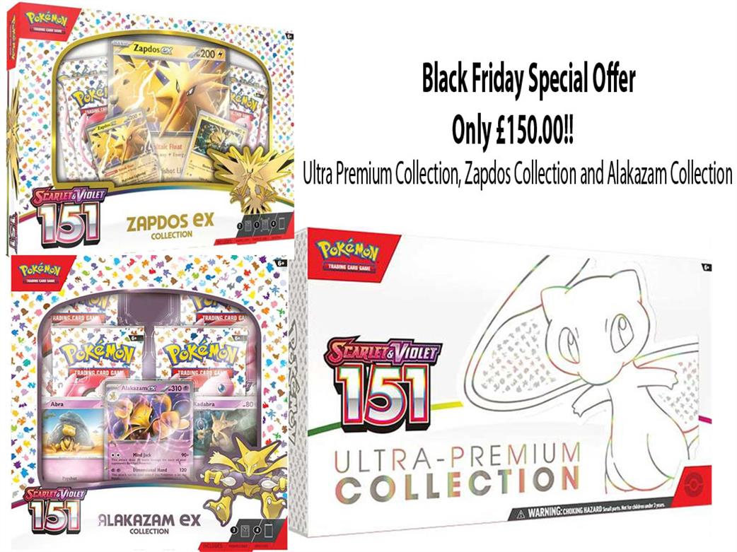 Nintendo  POKBUN23 Black Friday Pokemon 151 S&V Bundle Deal