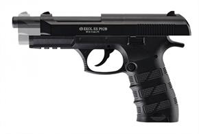 Action BLOW BACK Calibre 4.5mm STEEL BBS Type CO2 powered Stock High impact ABS resin Length (total) 21.6cm Weight 1140g Mag capacity 16Please note : Air guns can be purchased from our shops at Bristol, Gloucester and Stonehouse. Air guns cannot be purchased online.