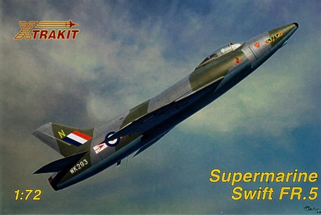 Xtrakit 1/72 XK72012 Supermarine Swift FR.5 RAF Fighter Kit